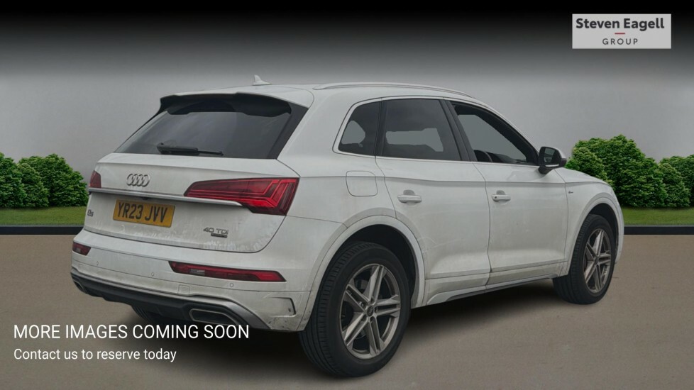 Audi Q5 2.0 Tdi 40 S Line S Tronic Quattro Euro 6 Ss White #4