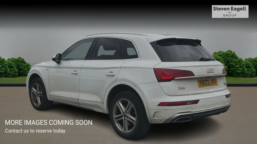 Audi Q5 2.0 Tdi 40 S Line S Tronic Quattro Euro 6 Ss White #2