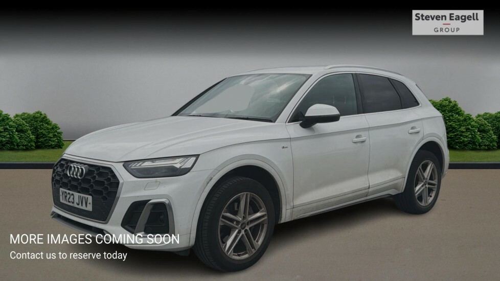 Audi Q5 2.0 Tdi 40 S Line S Tronic Quattro Euro 6 Ss White #3