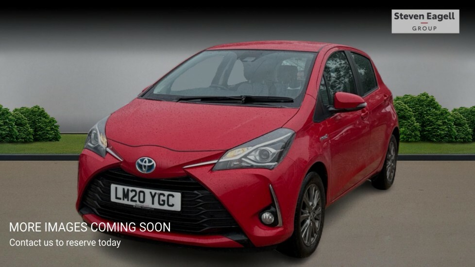 Toyota Yaris 1.5 Vvt-h Icon E-cvt Euro 6 Ss LM20YGC Red #3