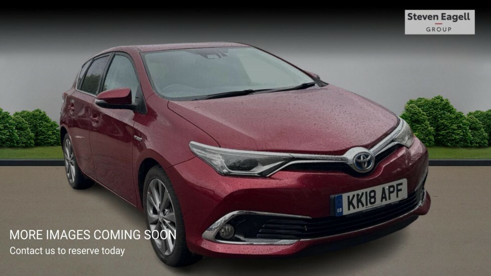 Toyota Auris 1.8 Vvt-h Excel Cvt Euro 6 Ss Red