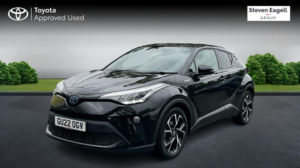 Toyota C-Hr 2.0 Vvt-h Design Cvt Euro 6 Ss Black #3