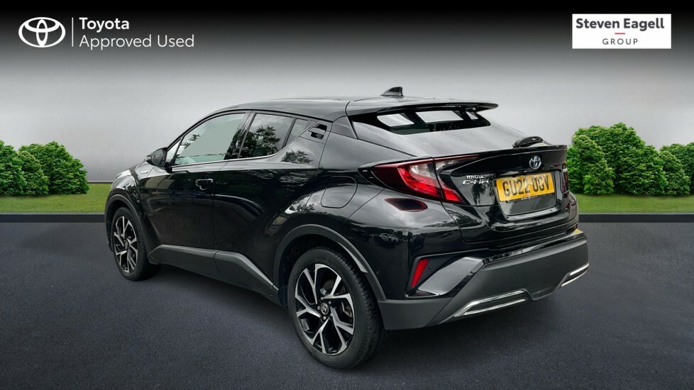 Toyota C-Hr 2.0 Vvt-h Design Cvt Euro 6 Ss Black #4