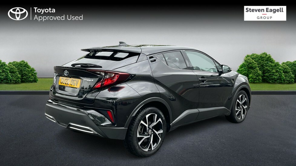 Toyota C-Hr 2.0 Vvt-h Design Cvt Euro 6 Ss Black #2