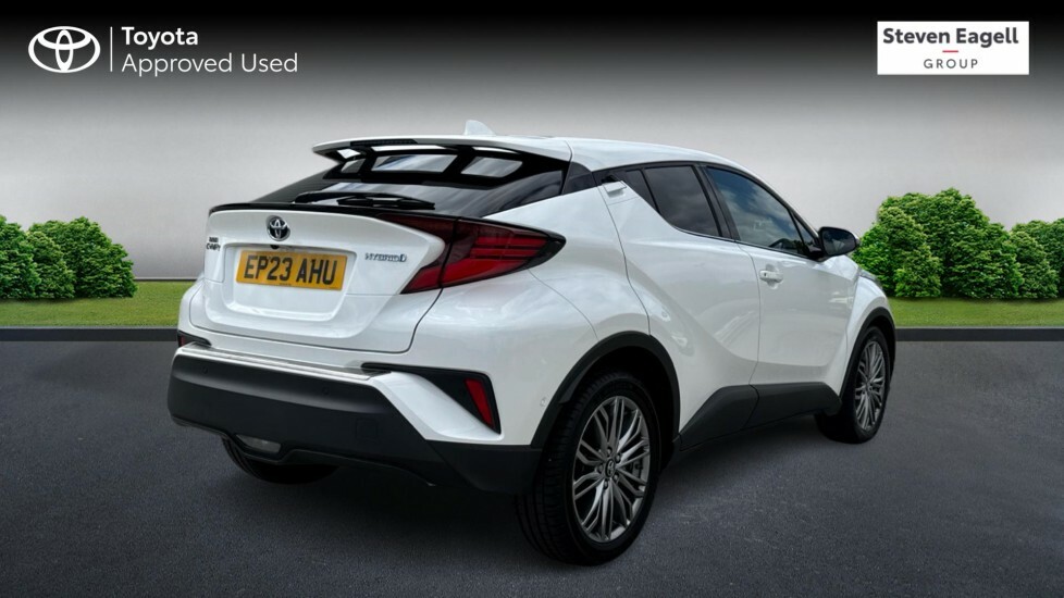Toyota C-Hr 1.8 Vvt-h Excel Cvt Euro 6 Ss White #2