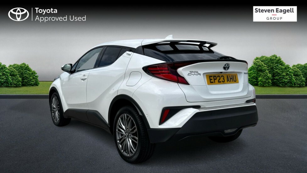 Toyota C-Hr 1.8 Vvt-h Excel Cvt Euro 6 Ss White #4