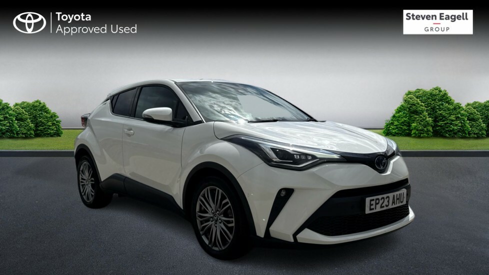 Toyota C-Hr 1.8 Vvt-h Excel Cvt Euro 6 Ss White