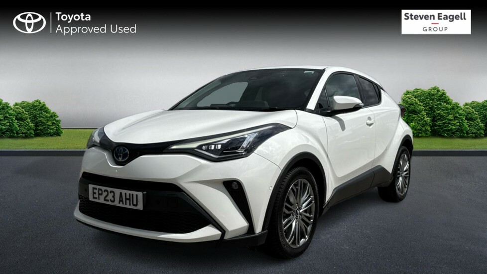 Toyota C-Hr 1.8 Vvt-h Excel Cvt Euro 6 Ss White #3