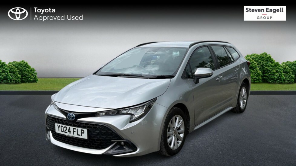 Toyota Corolla 1.8 Vvt-h Icon Touring Sports Cvt Euro 6 Ss Silver #3
