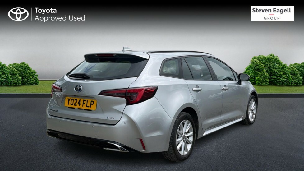 Toyota Corolla 1.8 Vvt-h Icon Touring Sports Cvt Euro 6 Ss Silver #2