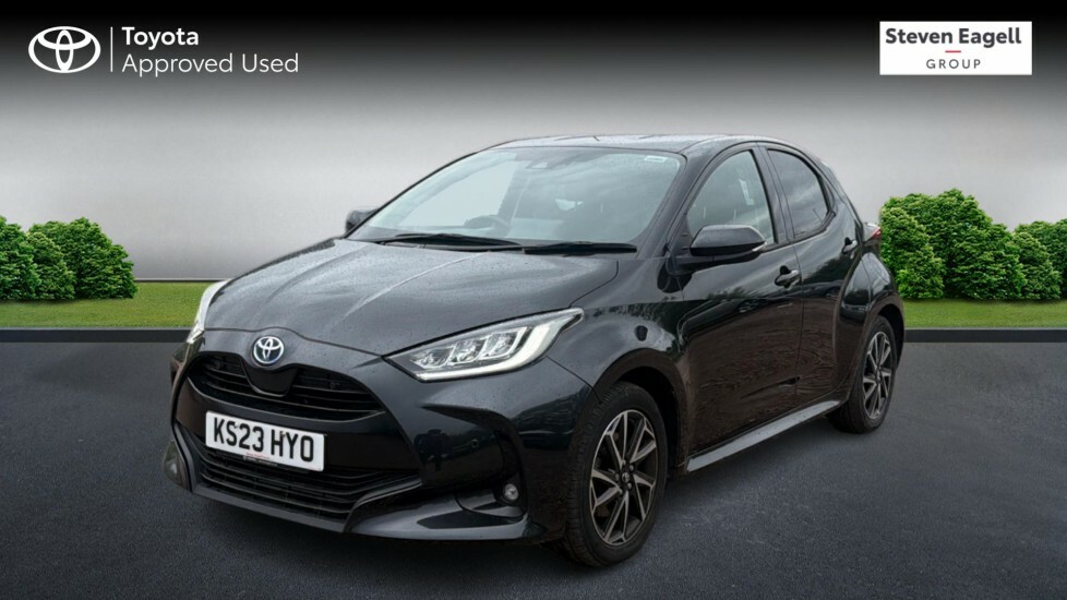 Toyota Yaris 1.5 Vvt-h Design E-cvt Euro 6 Ss KS23HYO Black #3