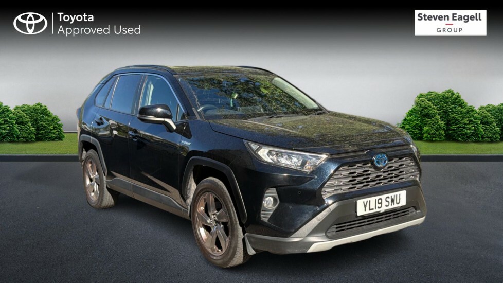Toyota Rav 4 2.5 Vvt-h Design Suv Hybrid Cvt 4Wd Eur YL19SWU Black