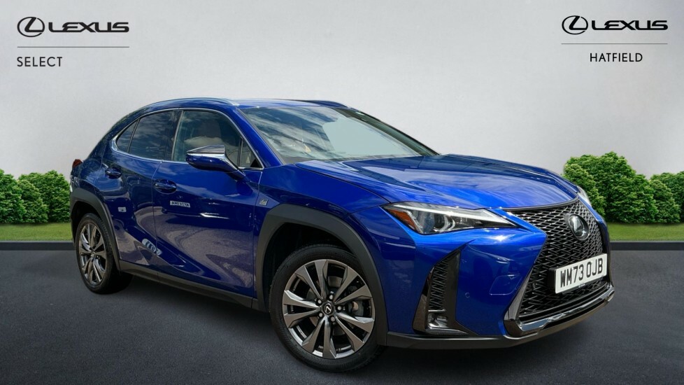 Lexus UX 2.0 250H F Sport Design Suv Hybrid E-cv WM73OJB Blue