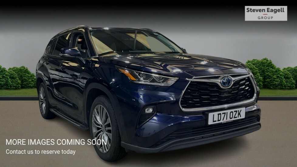 Toyota Highlander 2.5 Vvt-h Excel Cvt 4Wd Euro 6 Ss Blue
