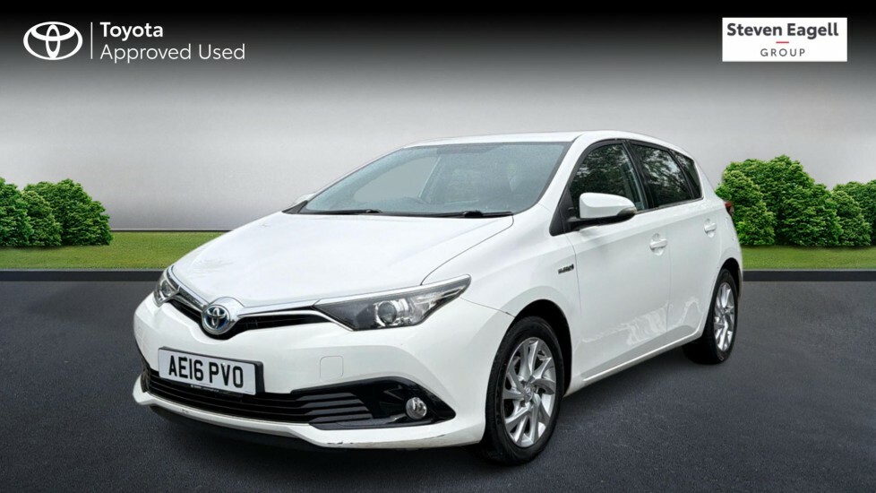 Toyota Auris 1.8 Vvt-h Business Edition Cvt Euro 6 Ss White #3
