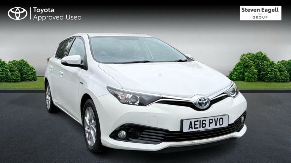Toyota Auris 1.8 Vvt-h Business Edition Cvt Euro 6 Ss White