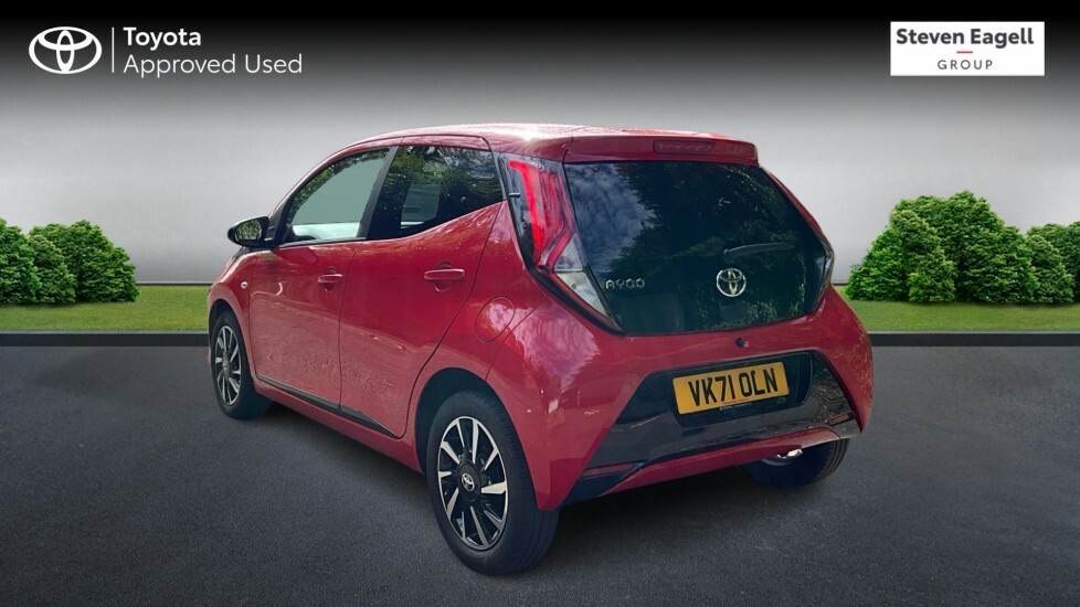 Toyota Aygo 1.0 Vvt-i X-trend Euro 6 Ss VK71OLN Red #4