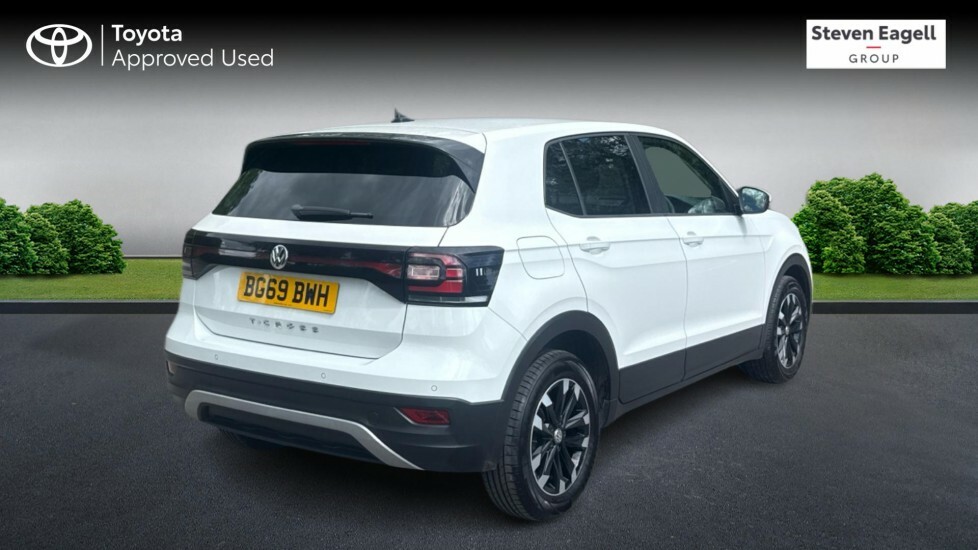 Volkswagen T-Cross 1.0 Tsi S Euro 6 Ss White #2