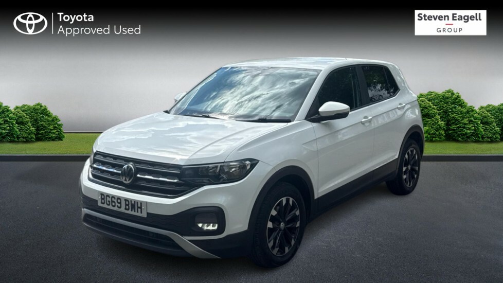 Volkswagen T-Cross 1.0 Tsi S Euro 6 Ss White #3