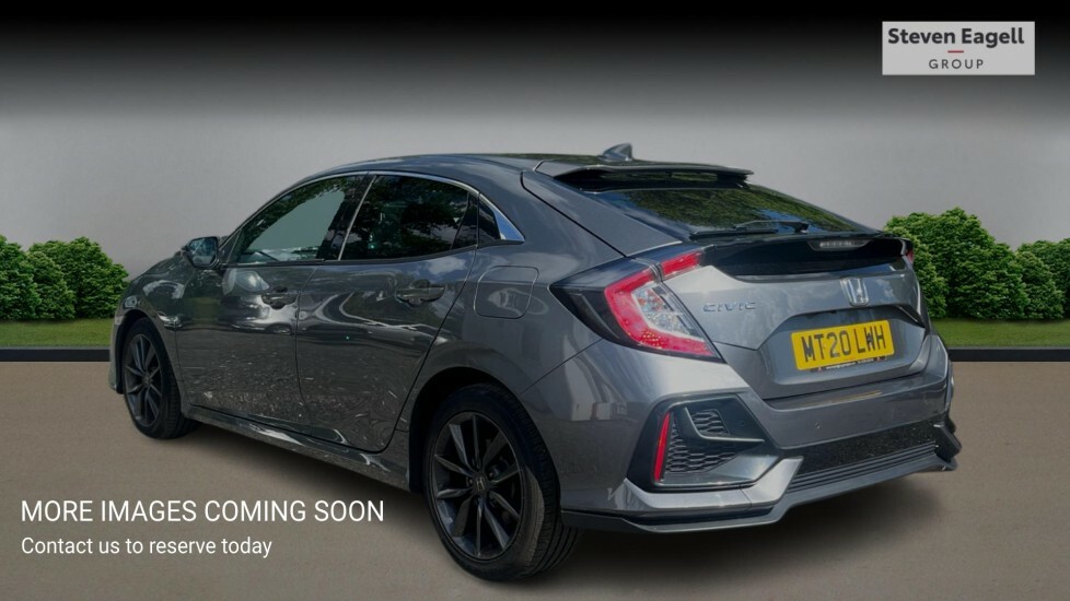 Honda Civic 1.0 Vtec Turbo Sr Euro 6 Ss Grey #2
