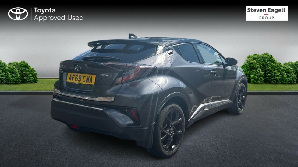 Toyota C-Hr 1.8 Vvt-h Dynamic Cvt Euro 6 Ss Grey #2
