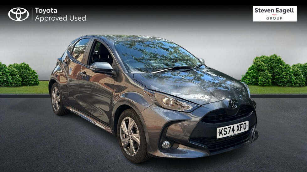 Toyota Yaris 1.5 Vvt-h Icon Hatchback Hybrid E-cvt E Grey