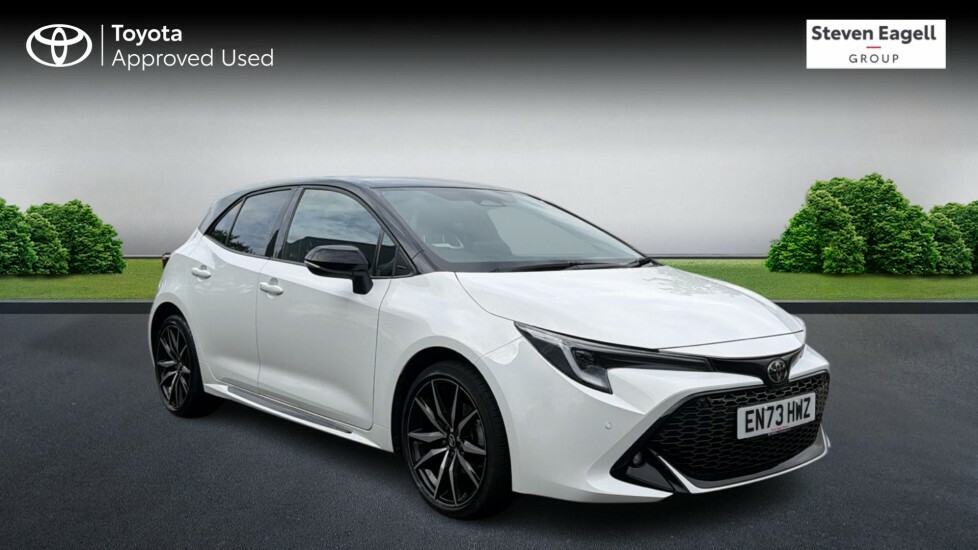 Toyota Corolla 1.8 Vvt-h Gr Sport Hatchback Hybrid Cvt White