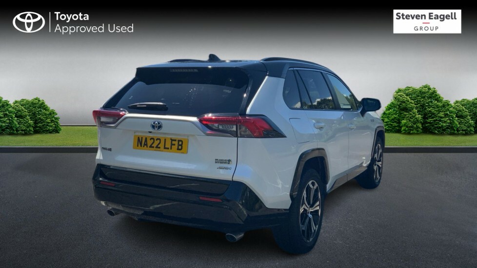 Toyota Rav 4 2.5 Vvt 18.1Kwh Dynamic Cvt 4Wd Euro 6 Ss White #2