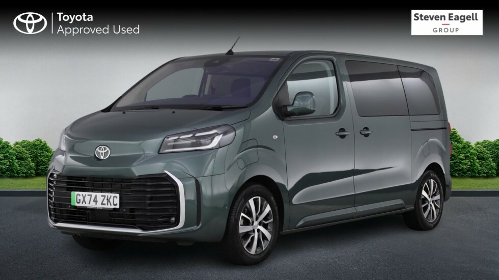 Toyota Proace Verso 75Kwh Design Medium Mpv Mwb Green #3