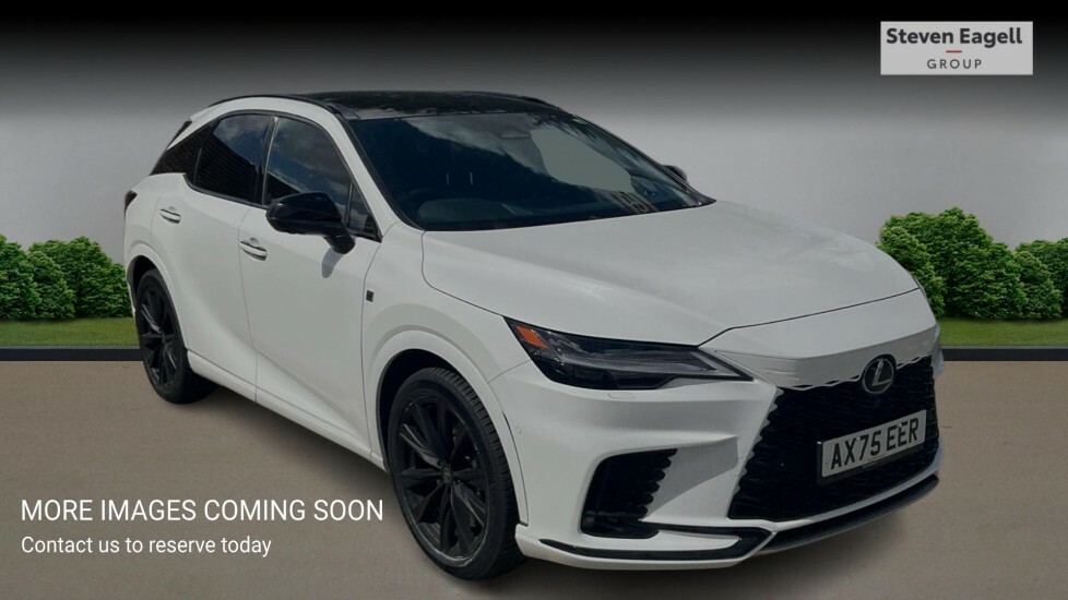 Lexus RX 2.4 500H Turbo F Sport Takumi Direct4 Euro 6 White