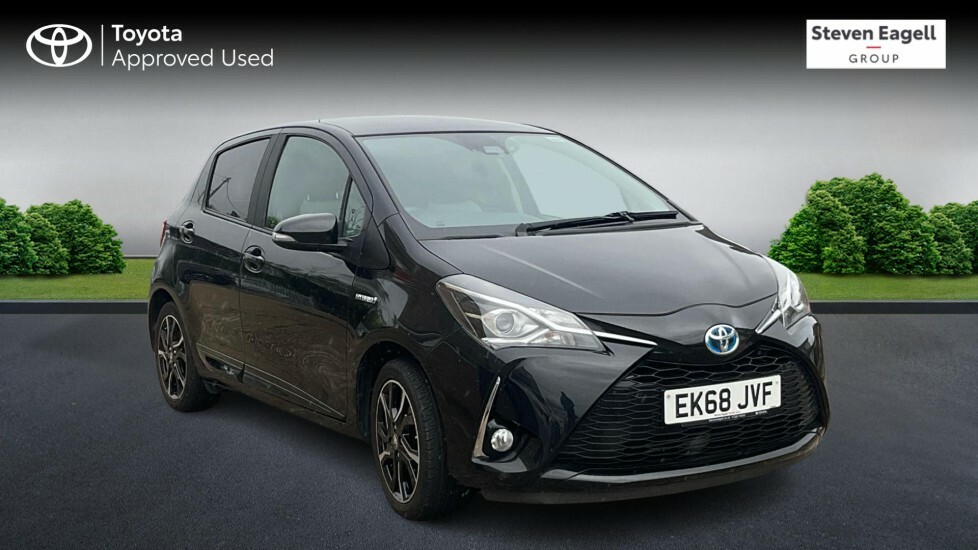 Toyota Yaris 1.5 Vvt-h Design E-cvt Euro 6 Ss Black