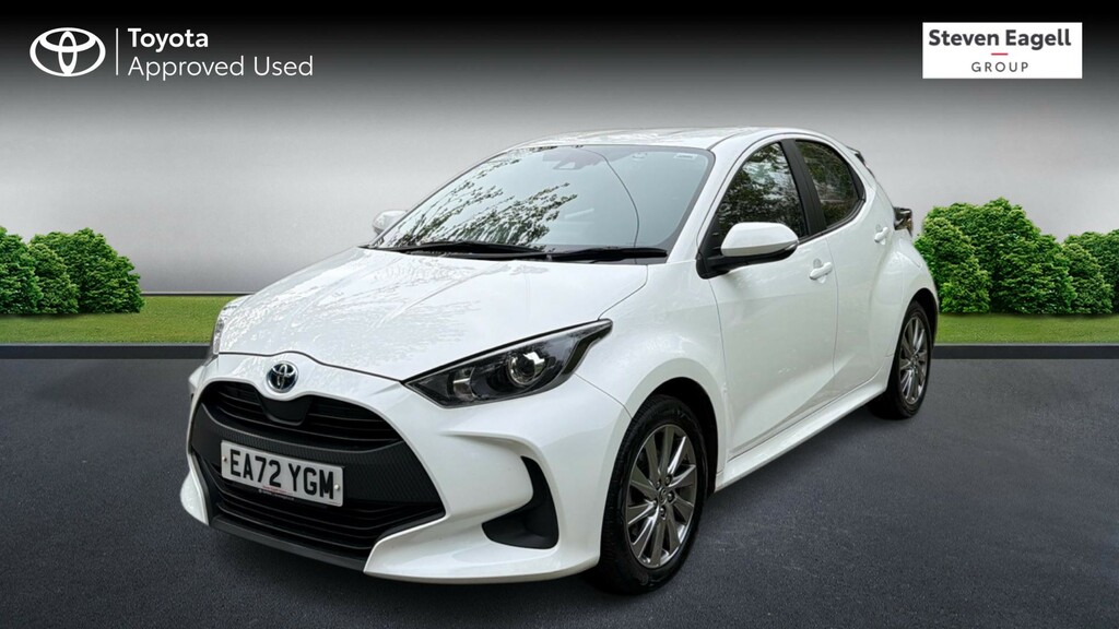 Toyota Yaris 1.5 Vvt-h Icon E-cvt Euro 6 Ss White #3