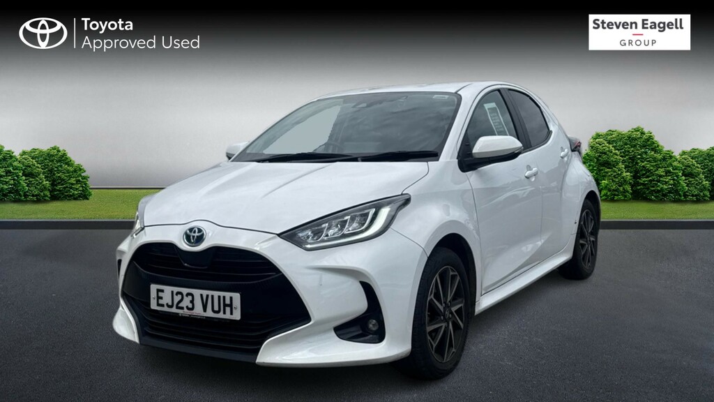 Toyota Yaris 1.5 Vvt-h Design E-cvt Euro 6 Ss White #3