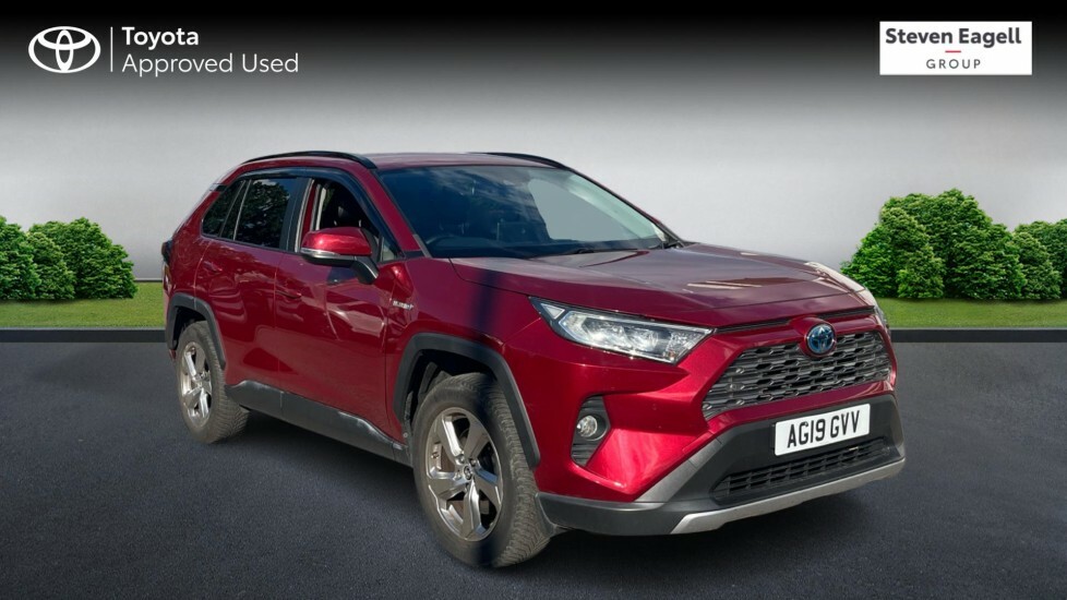 Toyota Rav 4 2.5 Vvt-h Design Suv Hybrid Cvt Euro 6 Red