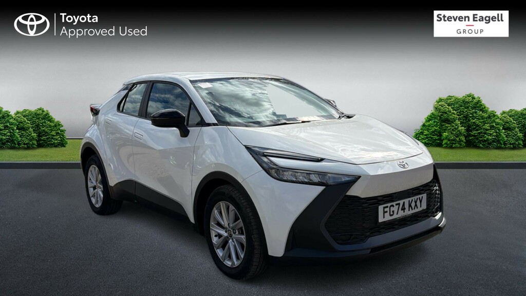 Toyota C-Hr 1.8 Vvt-h Icon Cvt Euro 6 Ss White