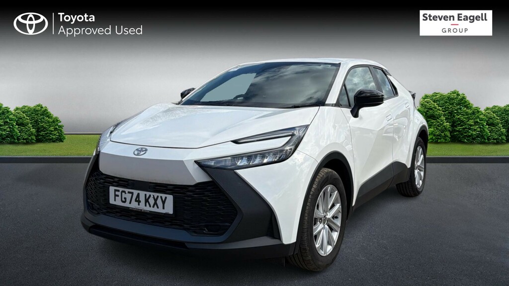 Toyota C-Hr 1.8 Vvt-h Icon Cvt Euro 6 Ss White #3