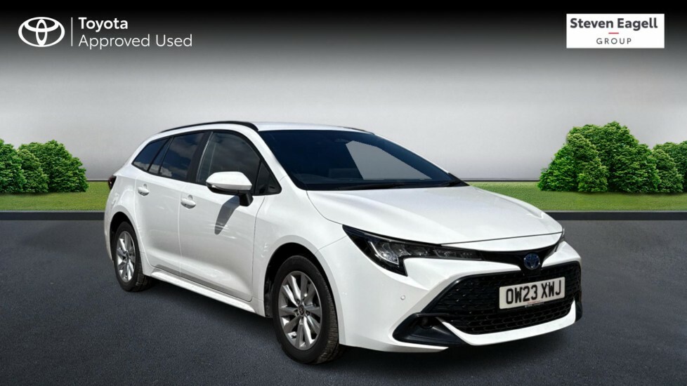 Toyota Corolla 1.8 Vvt-h Icon Touring Sports Cvt Euro 6 Ss White