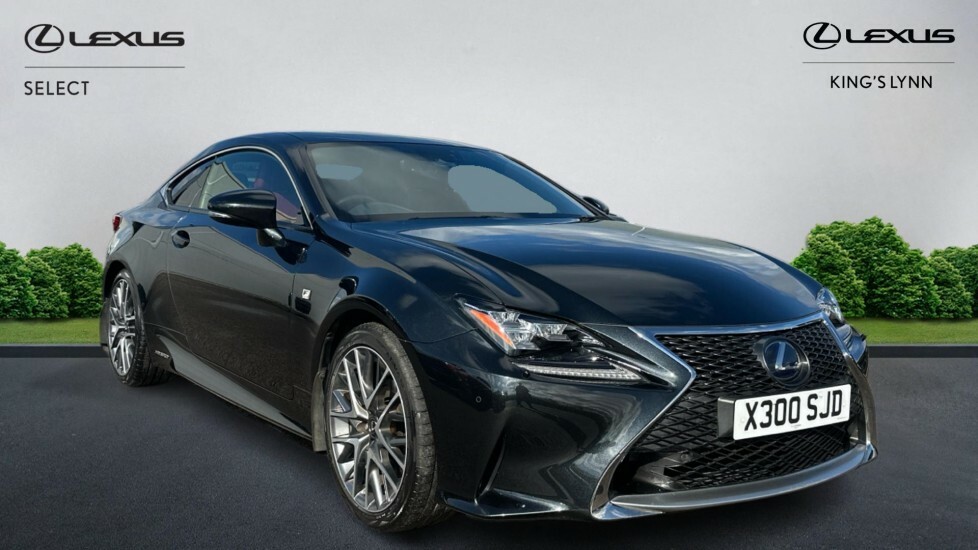 Lexus RC 2.5 300H F Sport E-cvt Euro 6 Ss Black