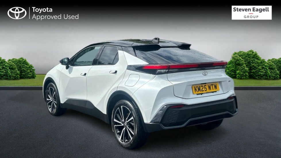 Toyota C-Hr 1.8 Vvt-h Excel Suv Hybrid Cvt Euro 6 White #4