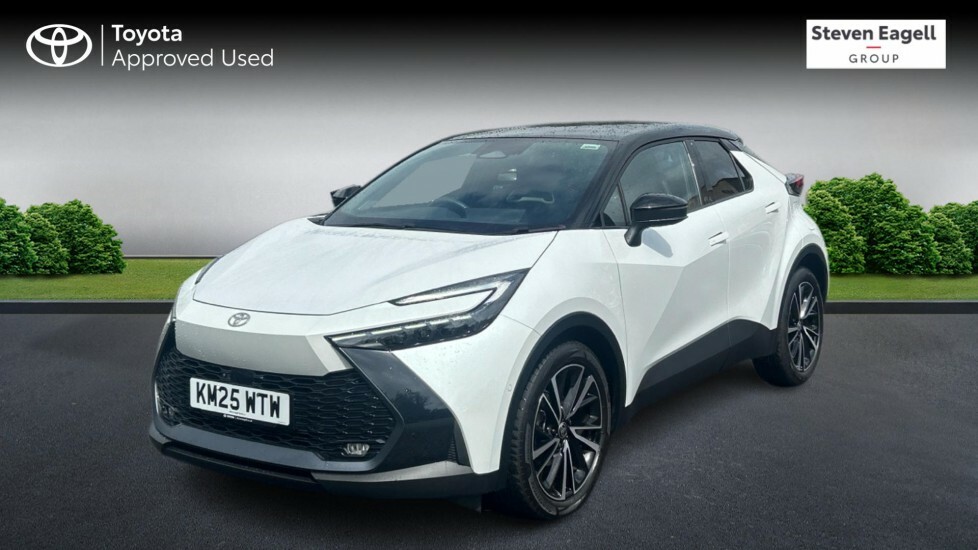 Toyota C-Hr 1.8 Vvt-h Excel Suv Hybrid Cvt Euro 6 White #3