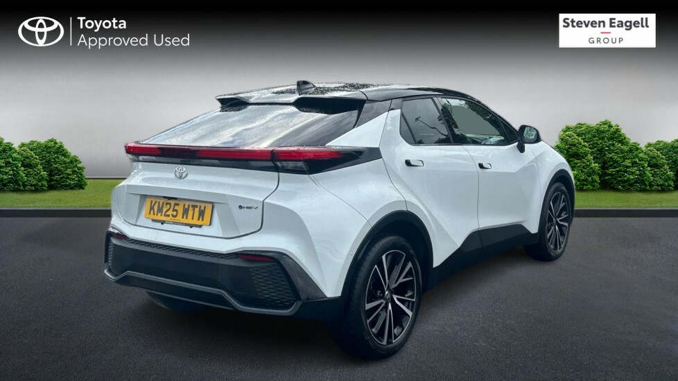 Toyota C-Hr 1.8 Vvt-h Excel Suv Hybrid Cvt Euro 6 White #2