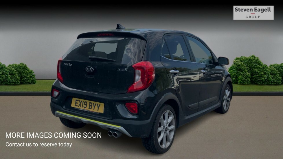 Kia Picanto 1.25 X-line S Euro 6 EX19BYY Black #4