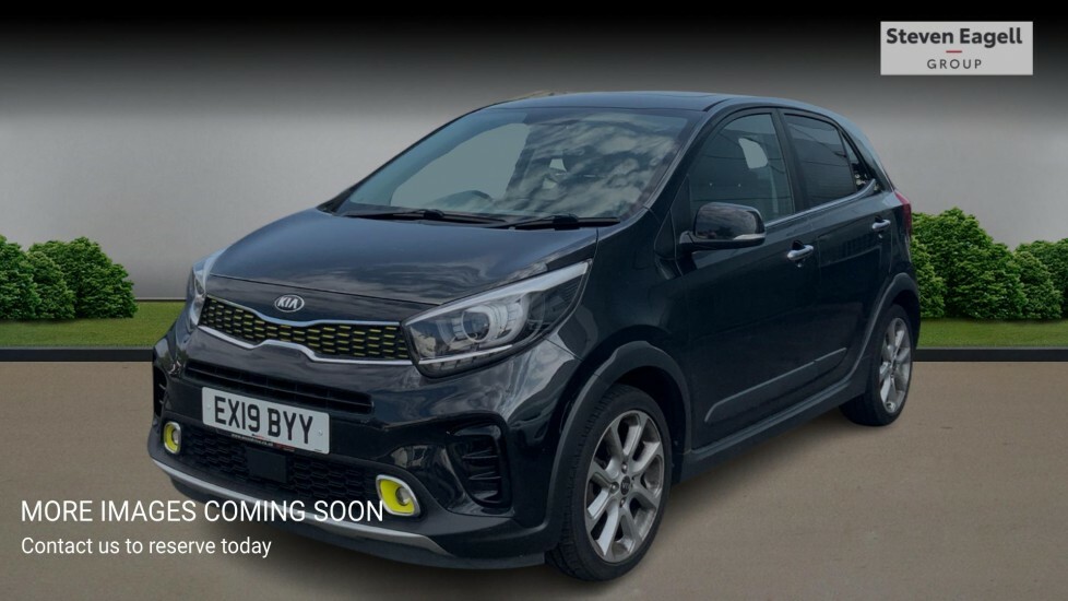 Kia Picanto 1.25 X-line S Euro 6 EX19BYY Black #3