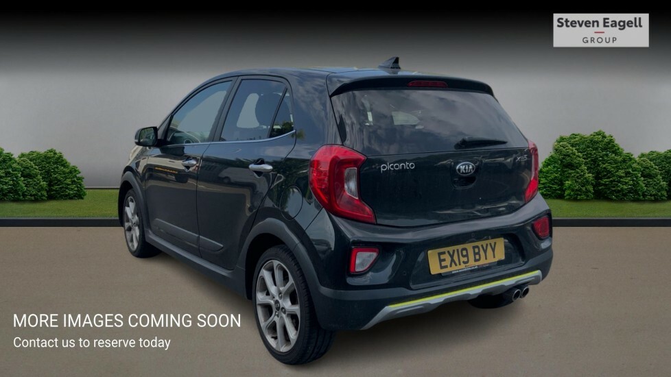 Kia Picanto 1.25 X-line S Euro 6 EX19BYY Black #2