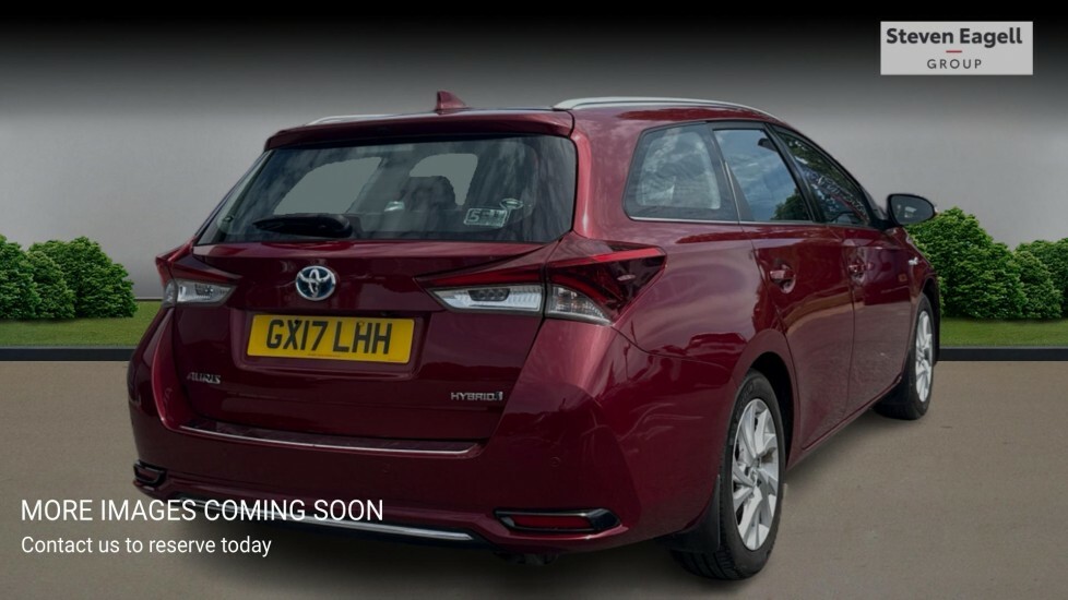 Toyota Auris 1.8 Vvt-h Business Edition Touring Sports Cvt Euro Red #4
