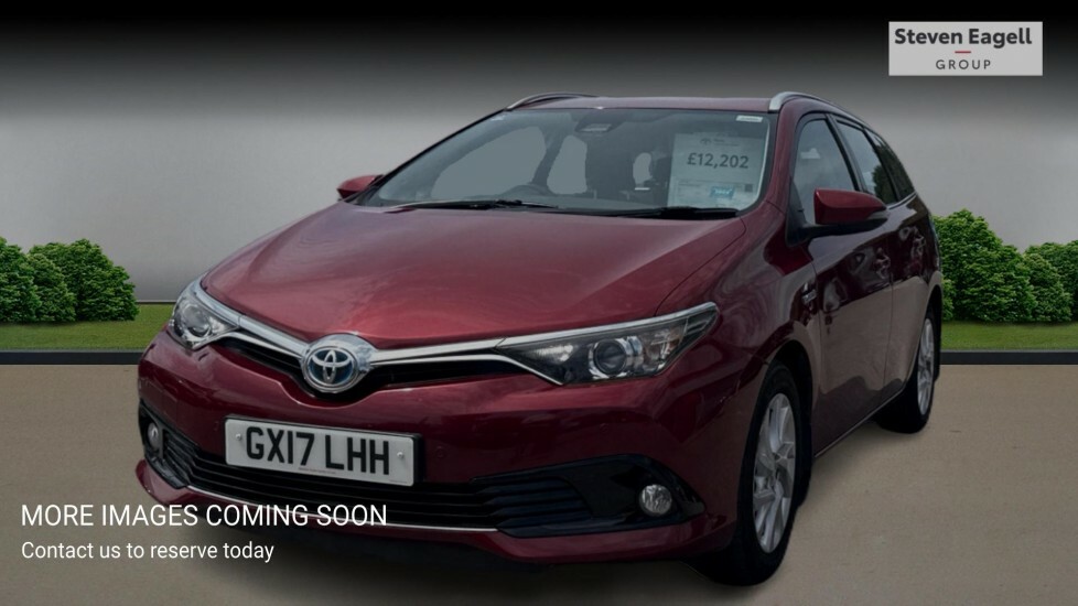 Toyota Auris 1.8 Vvt-h Business Edition Touring Sports Cvt Euro Red #3