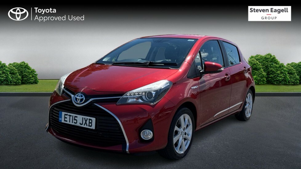 Toyota Yaris 1.5 Vvt-h Excel Hatchback Hybrid E-cvt Red #3
