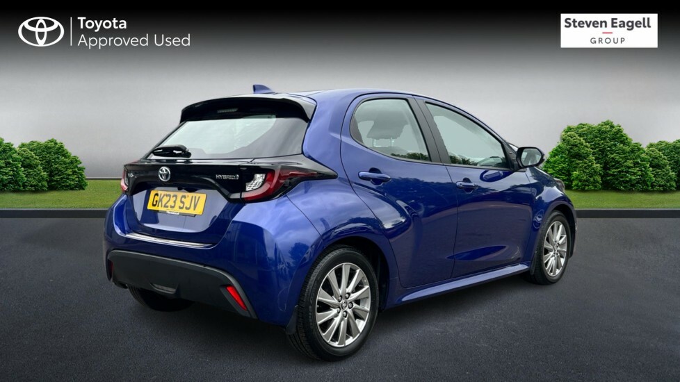 Toyota Yaris 1.5 Vvt-h Icon E-cvt Euro 6 Ss Blue #2