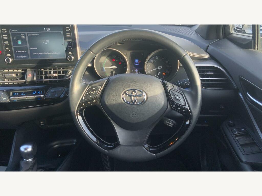 Toyota C-Hr 1.8 Vvt-h Icon Cvt Euro 6 Ss Silver #6
