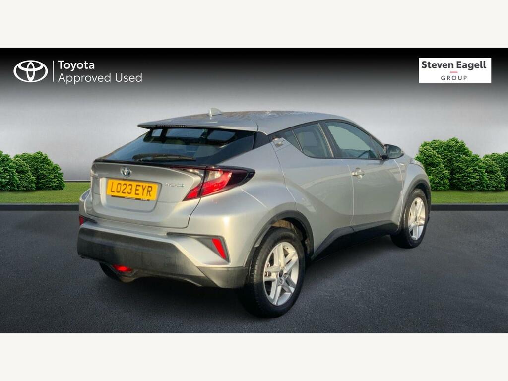 Toyota C-Hr 1.8 Vvt-h Icon Cvt Euro 6 Ss Silver #2